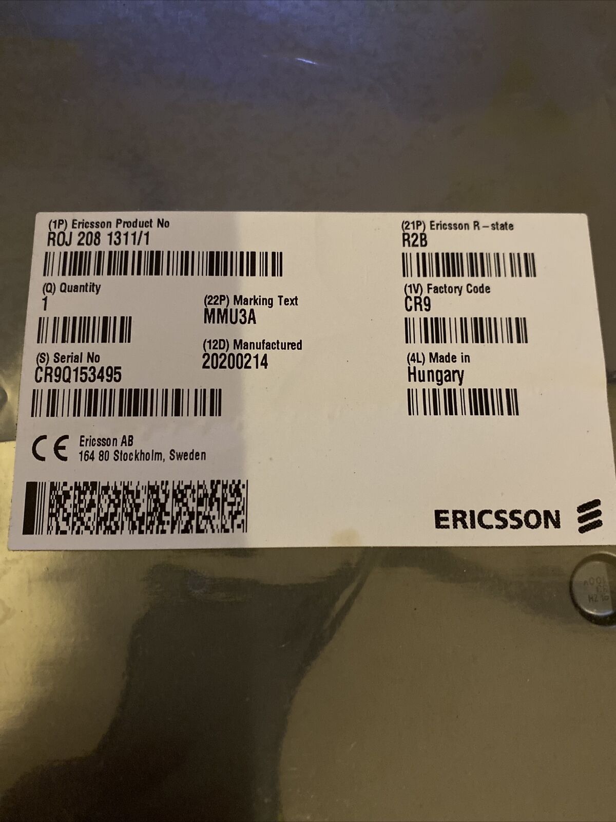 Ericsson MMU3 A IF Board - تصویر 4